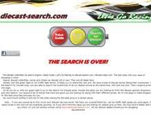 Tablet Screenshot of diecast-search.com